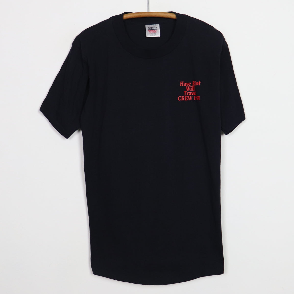 1991 Guns N Roses Get In The Riot Mother Fucker Tour Shirt