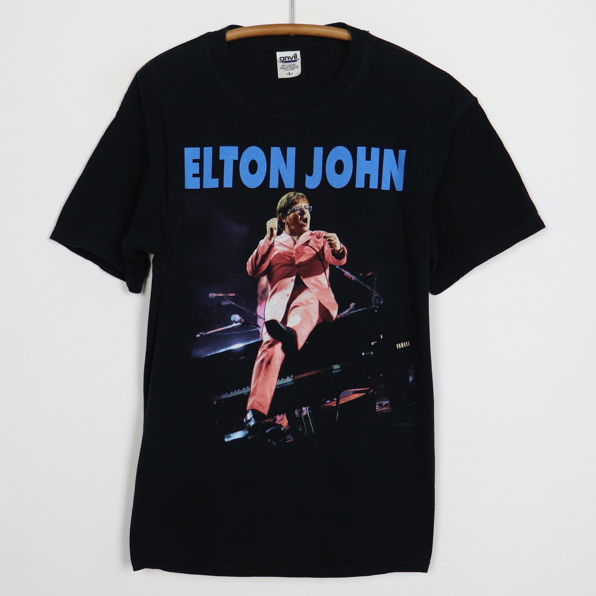 1997 Elton John Tour Shirt | Authentic Vintage Tee – WyCo Vintage