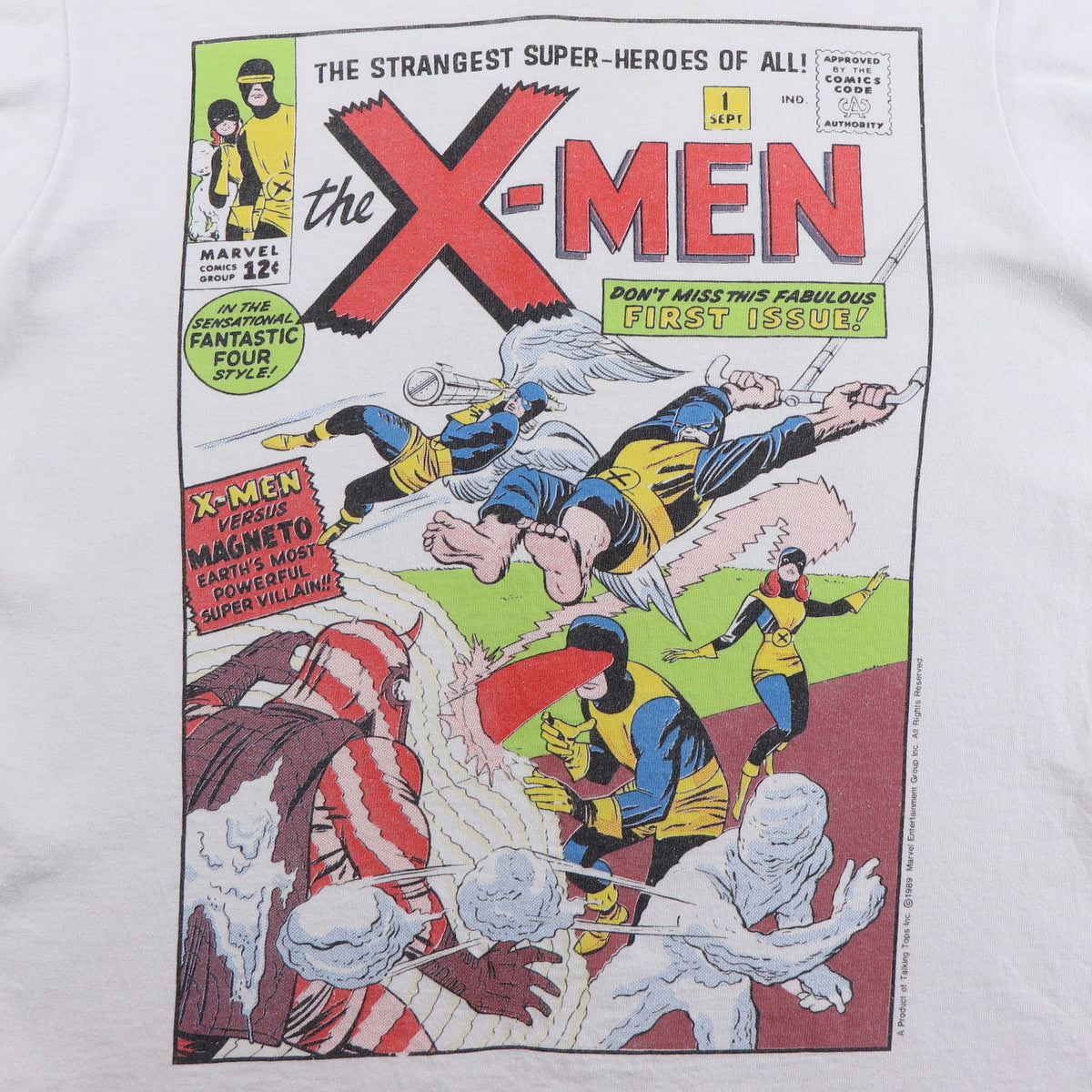 1989 X-Men First Issue Marvel Comics Shirt | Authentic Vintage Tee