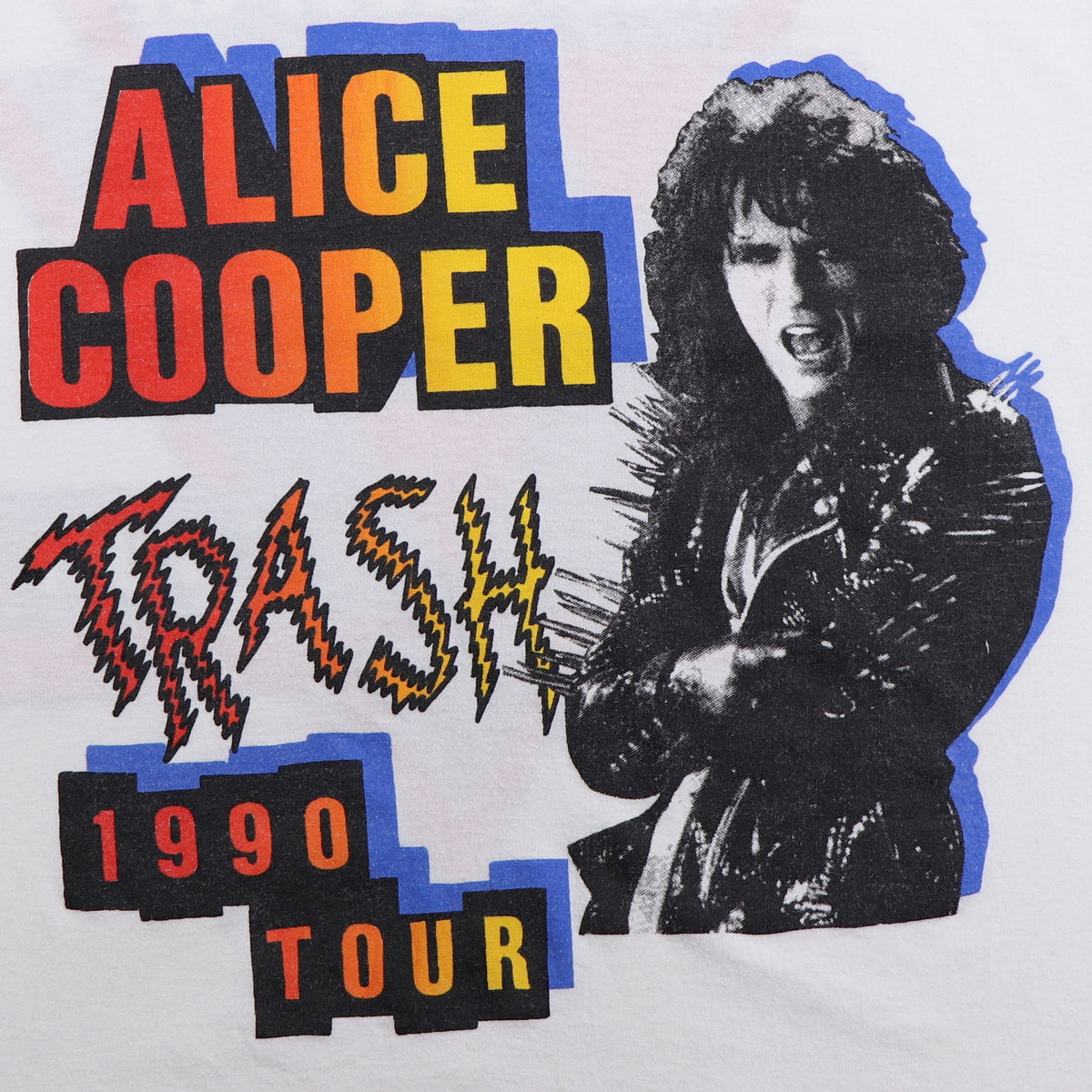 1990 Alice Cooper Trash Tour Shirt | Authentic Vintage Tee – WyCo 