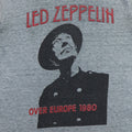 1980 Led Zeppelin Over Europe Final Tour Shirt