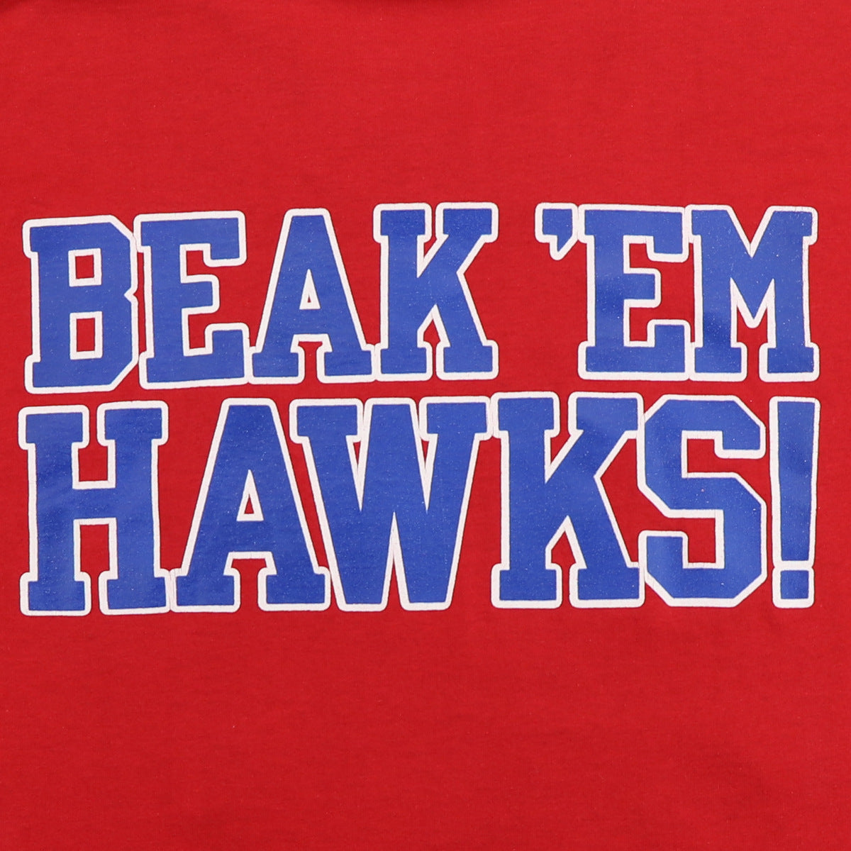 1980s Kansas University Jayhawks Beak Em Hawks Shirt