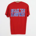 1980s Kansas University Jayhawks Beak Em Hawks Shirt