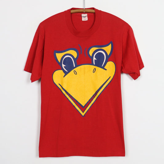 1980s Kansas University Jayhawks Beak Em Hawks Shirt