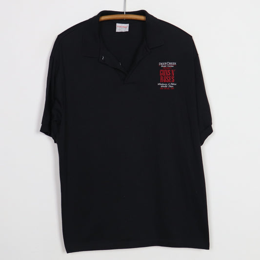 1991 Guns N Roses Whatever It Takes Tour Crew Polo Shirt