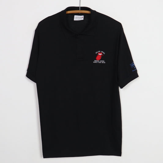 1994 Rolling Stones Voodoo Lounge World Tour Showco Crew Polo Shirt