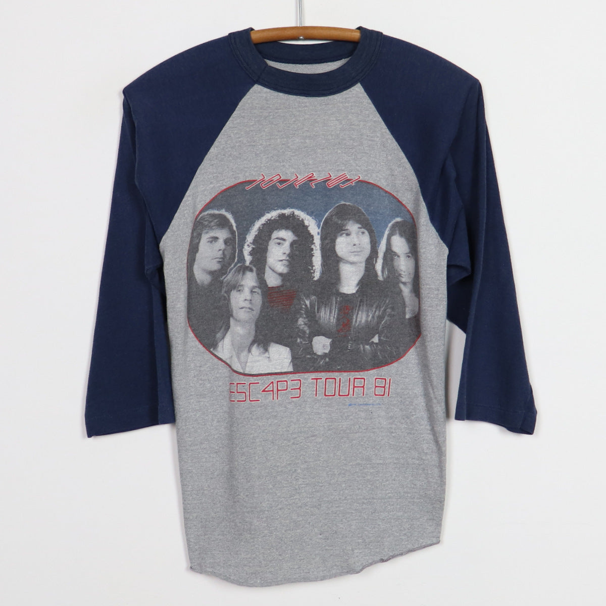 1981 Journey Escape Tour Jersey Shirt