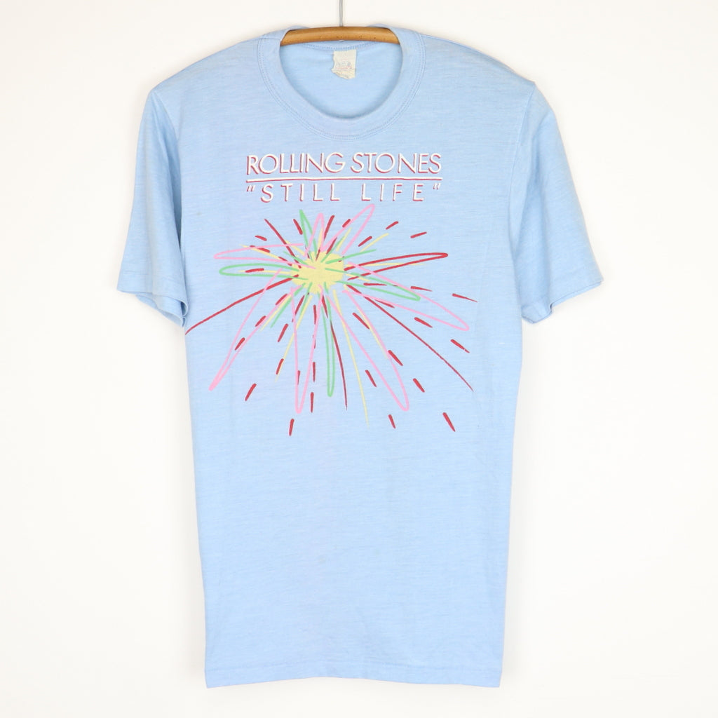 Original vintage 1982 Rolling Stones Still Life Euro Tour Shirt