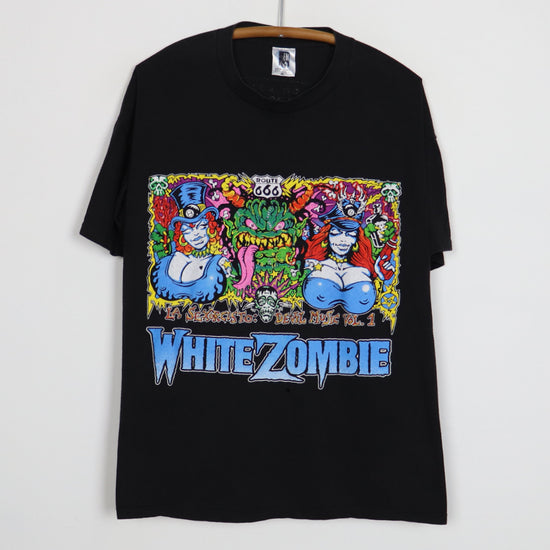 Original vintage 1992 White Zombie LA Sexorcisto World Tour Shirt 