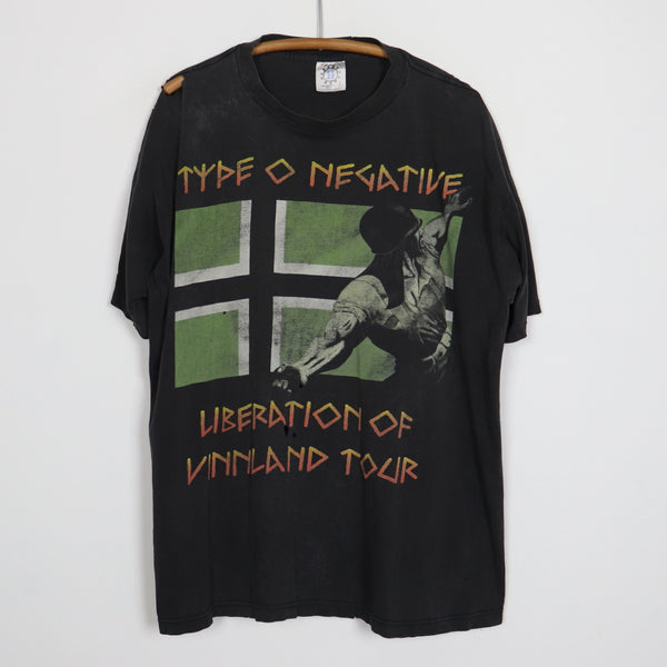 1996 Type O Negative Liberation Of Vinnland Tour Shirt | Authentic