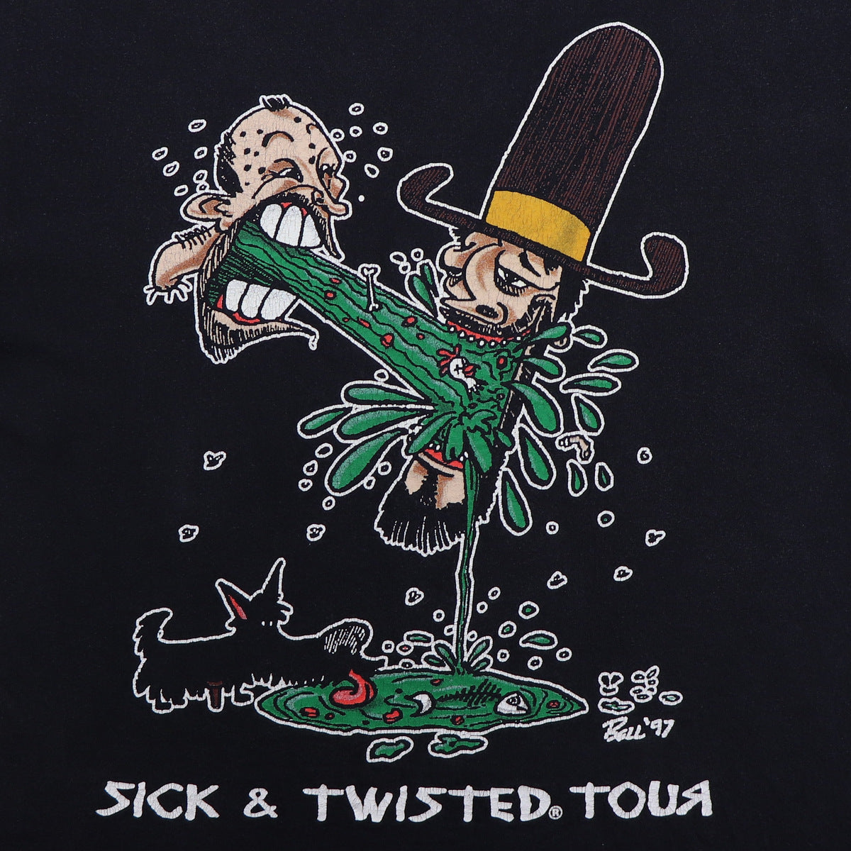 2000 Korn Sick & Twisted Tour Shirt | Authentic Vintage Tee – WyCo 
