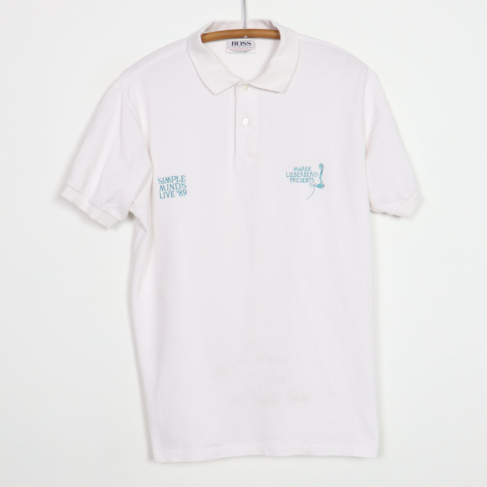 1989 Simple Minds Tour Crew Polo Shirt