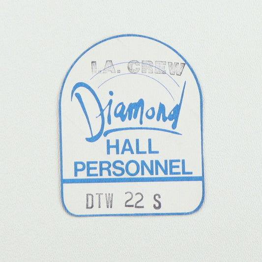 1982 Neil Diamond Tour Hall Personnel Backstage Pass