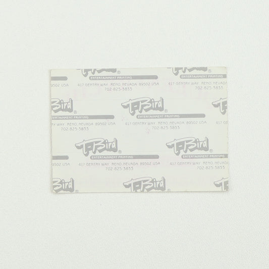 1990 Queensryche World Tour Local Backstage Pass