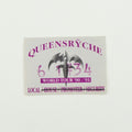 1990 Queensryche World Tour Local Backstage Pass