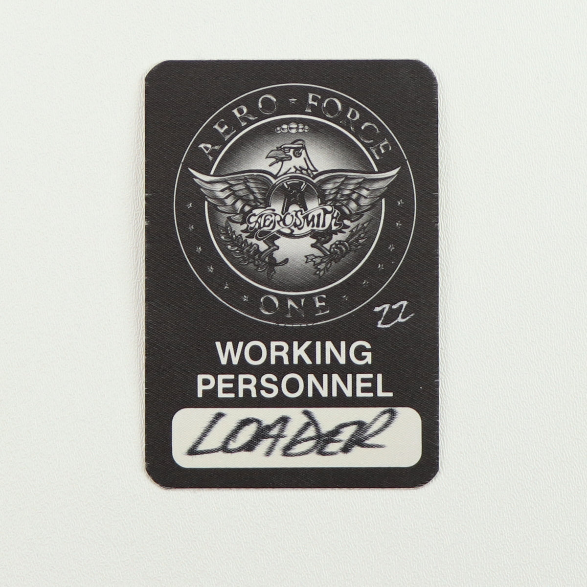 エアロスミス　バックステージパス 1993 Aerosmith Aero Force One Tour Loader Backstage Pass