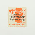 1981 Bruce Springsteen Summer Tour Aftershow Backstage Pass