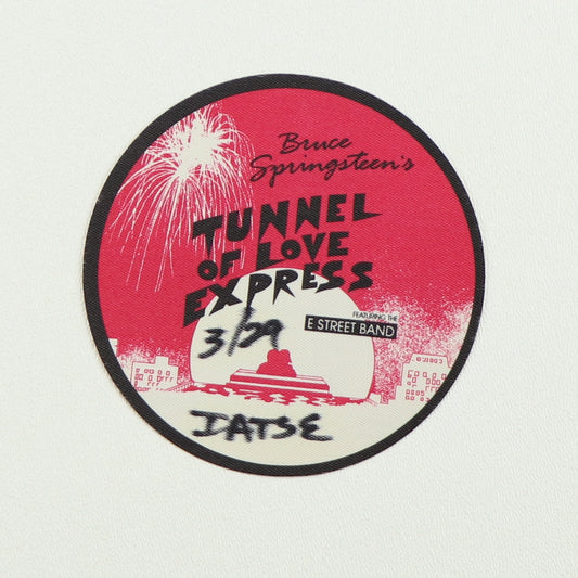 1988 Bruce Springsteen Tunnel Of Love Express Tour Backstage Pass