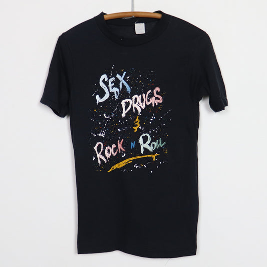 1980s Sex Drugs & Rock N Roll Shirt