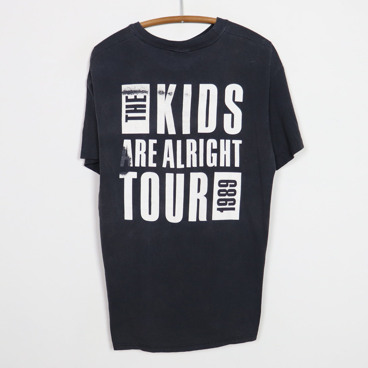 1989 The Who Kids Are Alright Tour Shirt