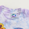 1993 Grateful Dead Rise & Fall Tour Liquid Blue Tie Dye Shirt