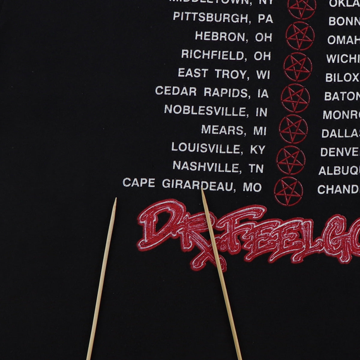 1990 Motley Crue Dr Feelgood Tour Shirt | Authentic Vintage Tee