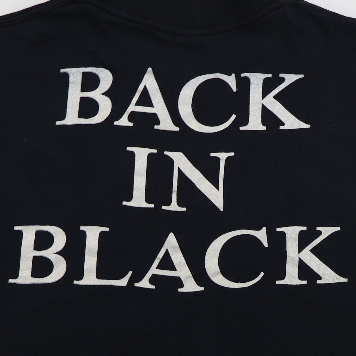 1990 ACDC Razor's Edge Back In Black Shirt | Authentic Vintage Tee