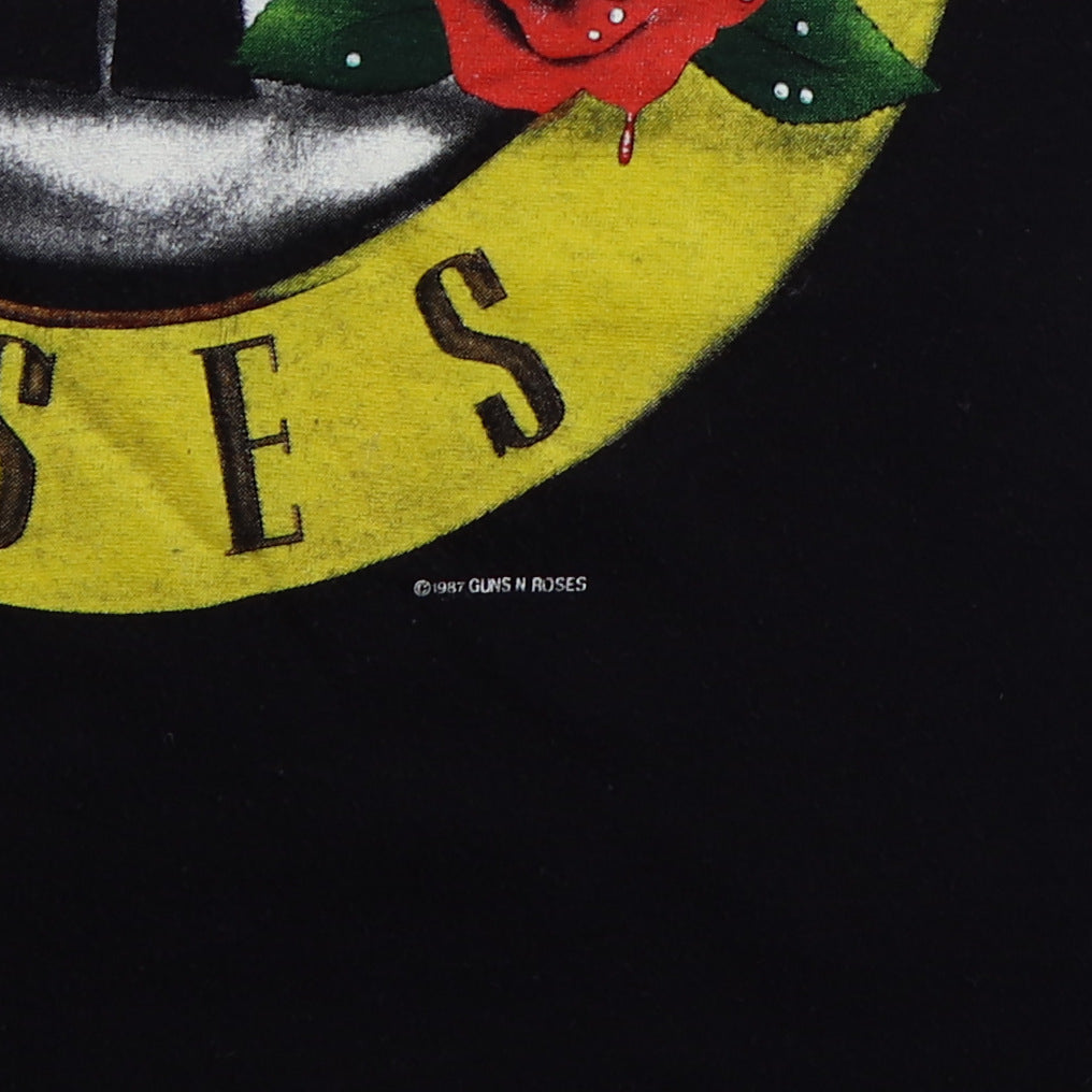 1987 Guns N Roses Was Here Shirt | WyCo Vintage