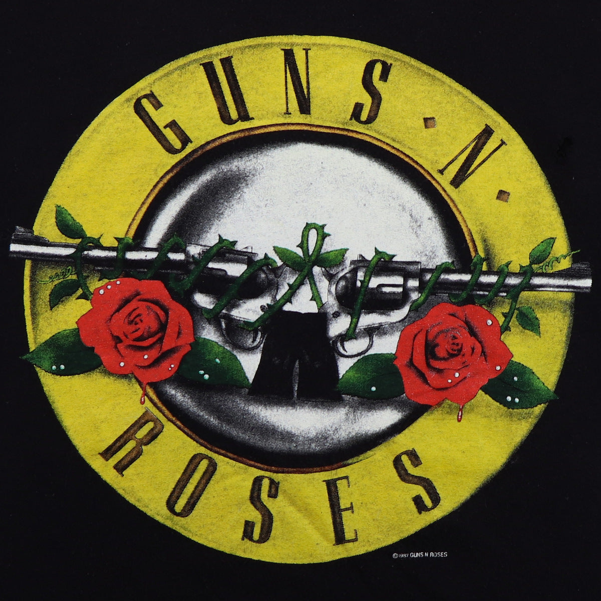 1987 Guns N Roses Was Here Shirt | WyCo Vintage