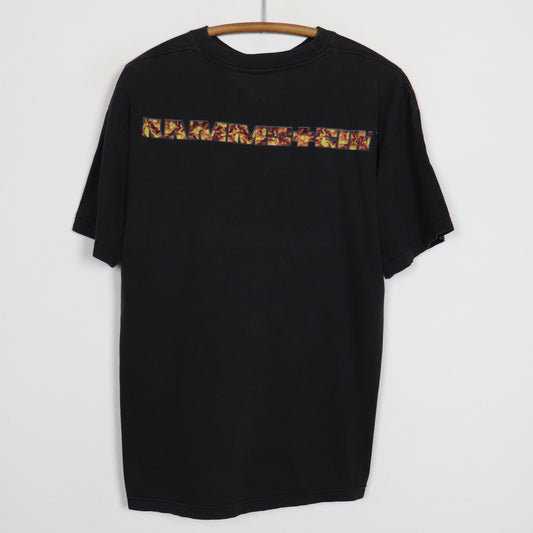 1998 Rammstein Burning Man Shirt