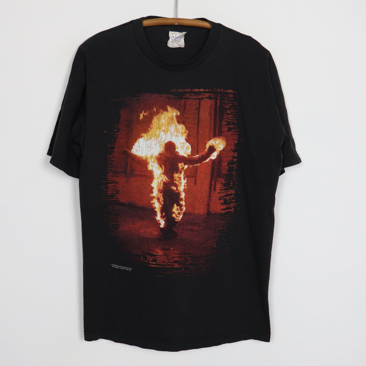 1998 Rammstein Burning Man Shirt