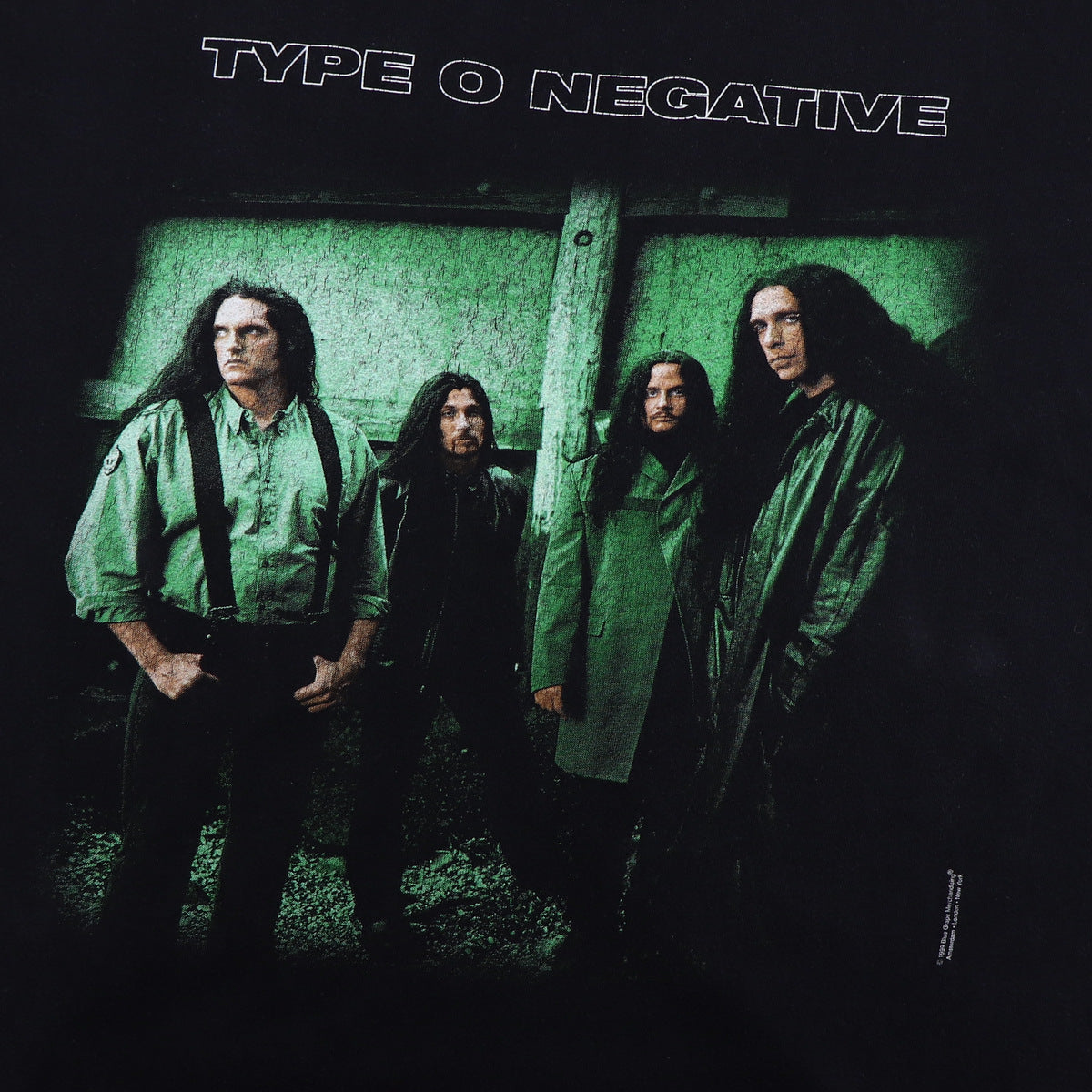 1999 Type O Negative Skeleton Crew Shirt | Authentic Vintage Tee 
