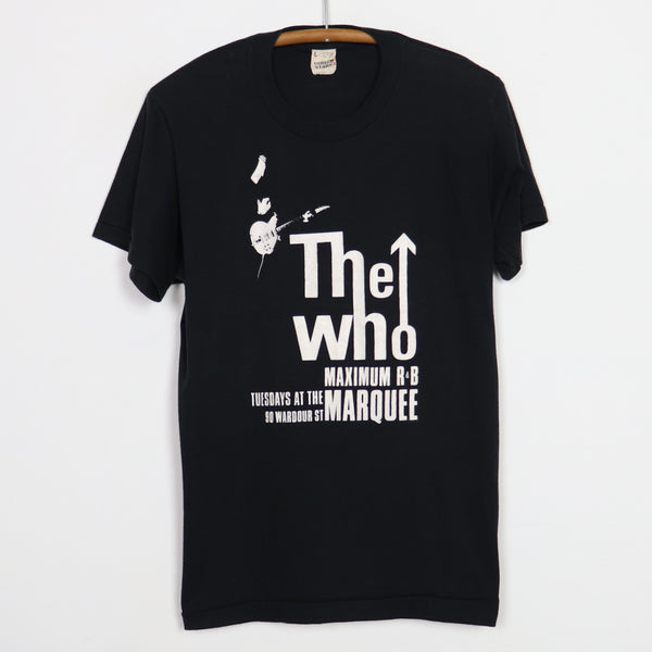 1980s The Who Maximum R&B Shirt – WyCo Vintage