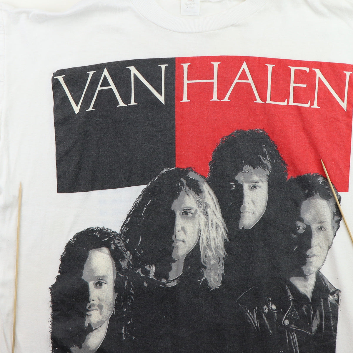 1988 Van Halen Tour Shirt | Authentic Vintage Tee – WyCo Vintage
