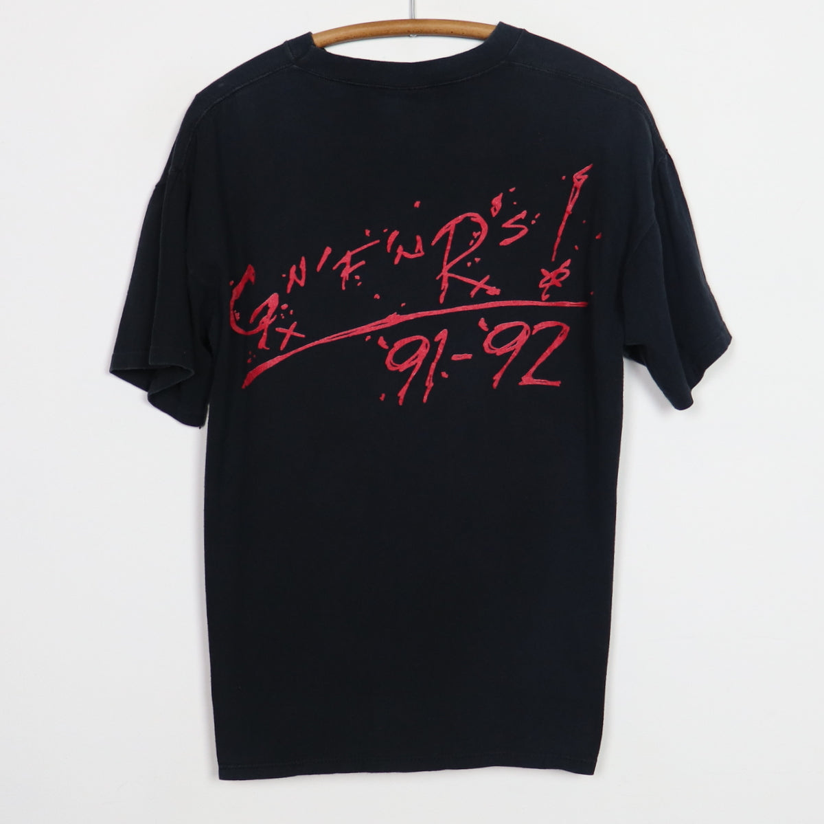 1992 Guns N Roses Naked Lady Revolver Shirt | Authentic Vintage 