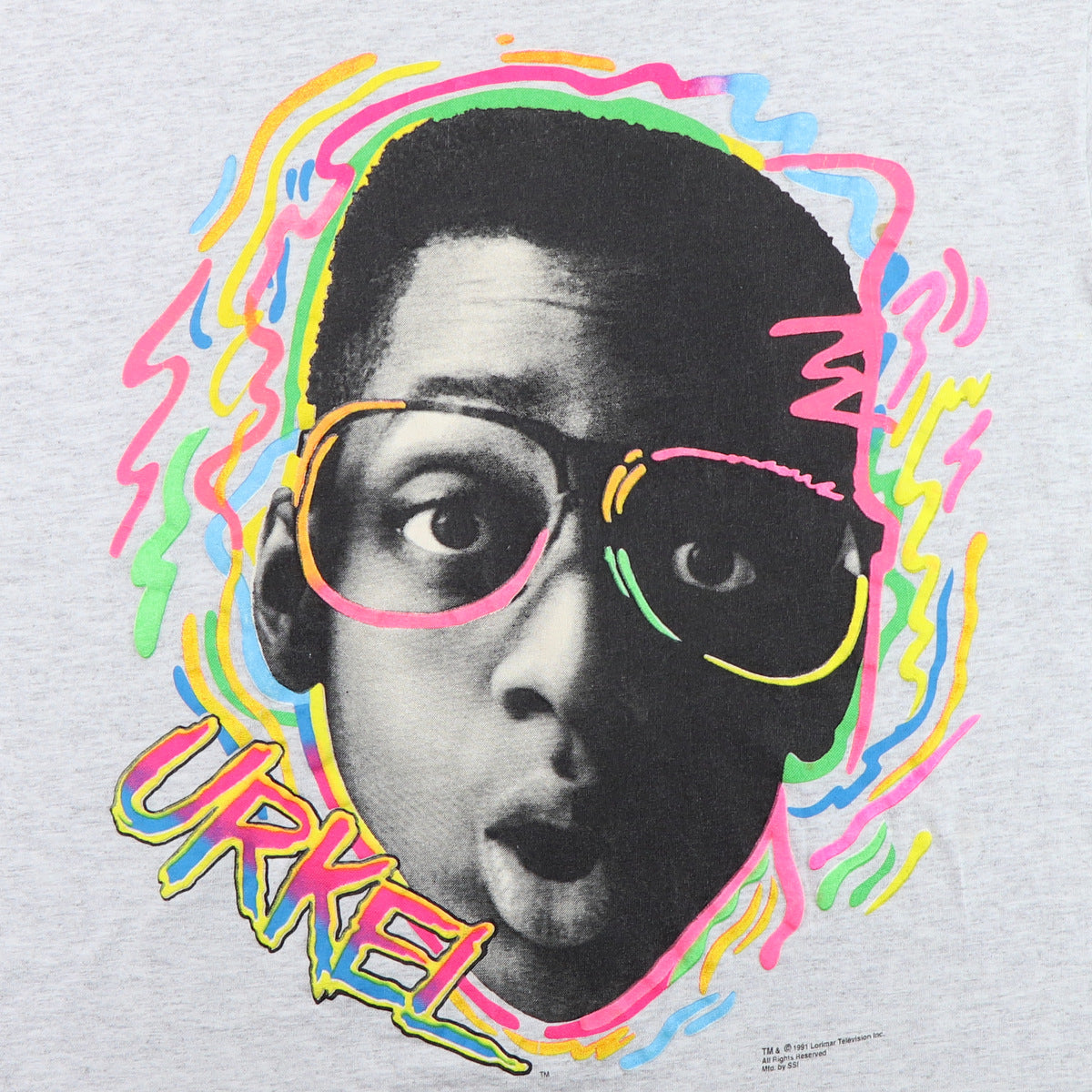 1991 Steve Urkel Big Face Shirt