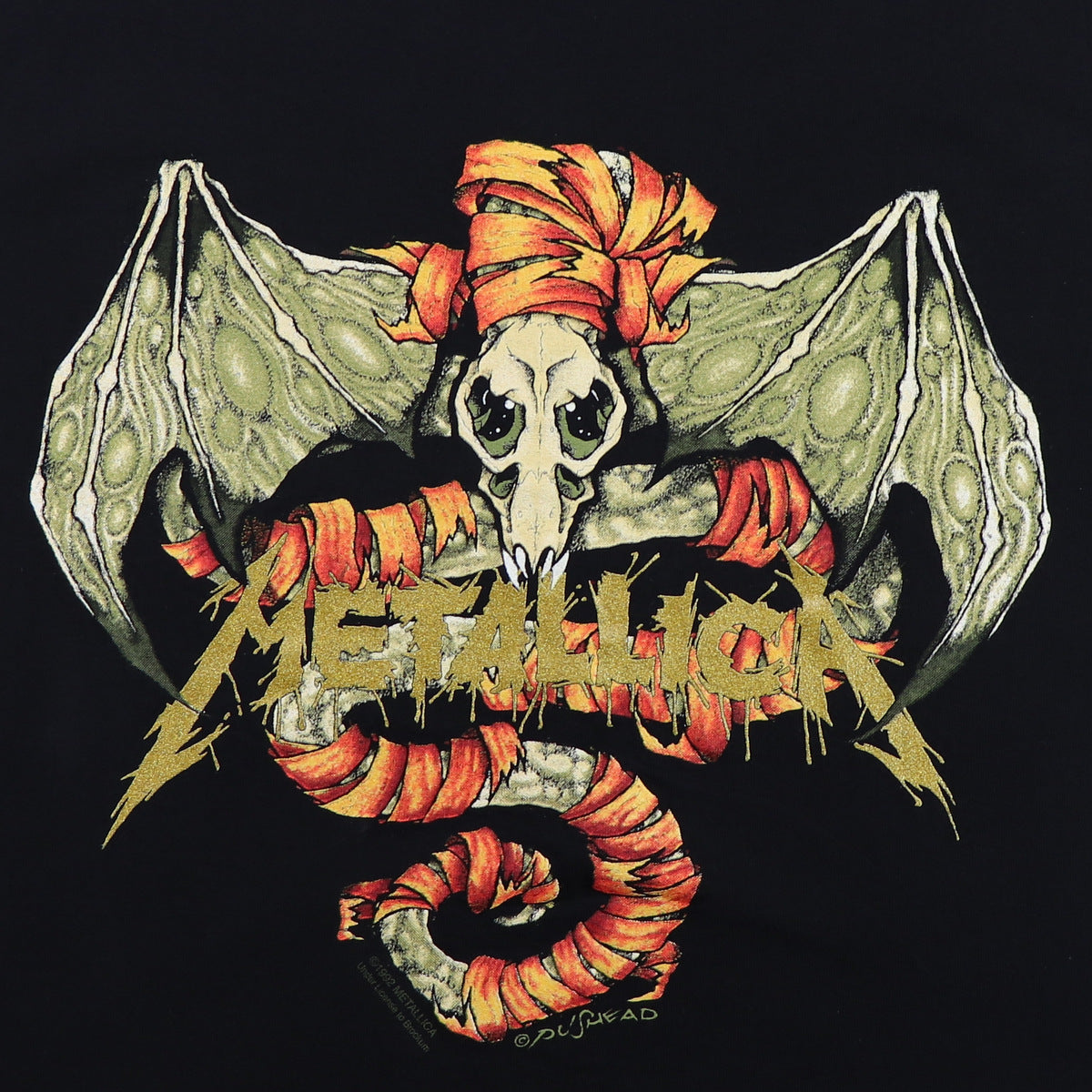 1992 Metallica Wherever I May Roam Pushead Shirt | Authentic 