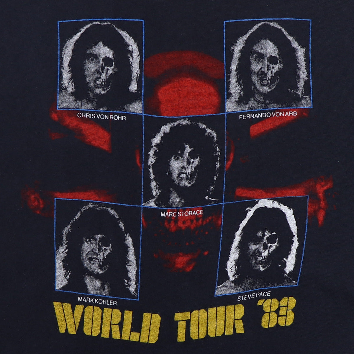 1983 Krokus World Tour Shirt