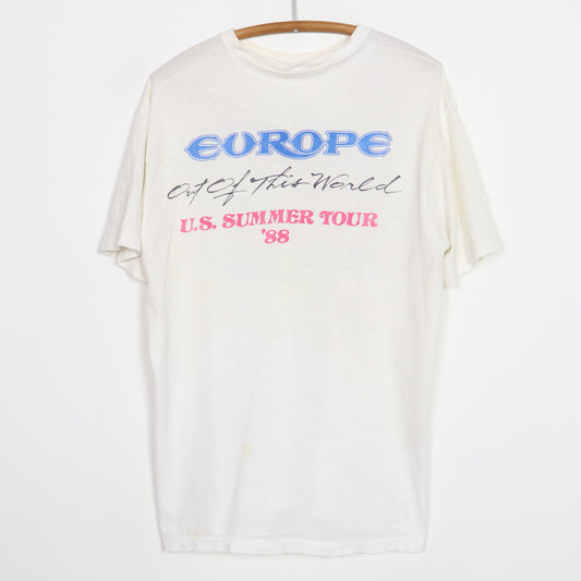 1988 Europe Out Of This World Tour Shirt