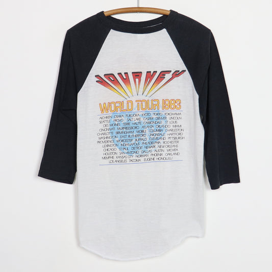 1983 Journey World Tour Jersey Shirt