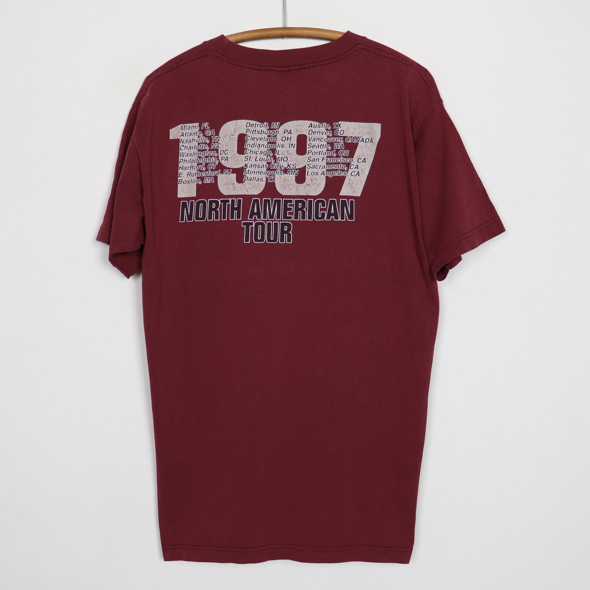 1997 Rage Against The Machine North American Tour Shirt 