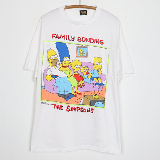 1989 The Simpsons Family Bonding Shirt