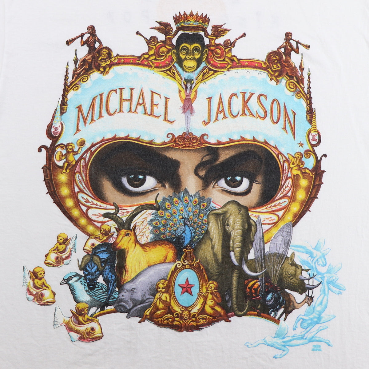 1992 Michael Jackson Dangerous World Tour Shirt | Authentic 