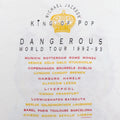 1992 Michael Jackson Dangerous World Tour Shirt