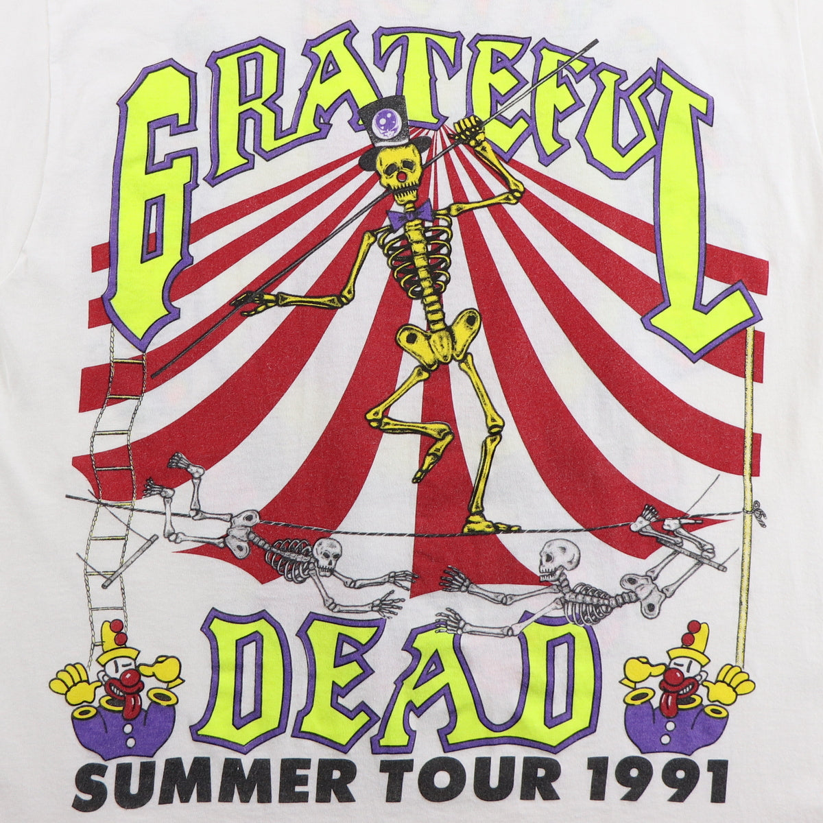 販売 公式 グレイトフル・デッド 1991年 サマー・ツアー Tシャツ 