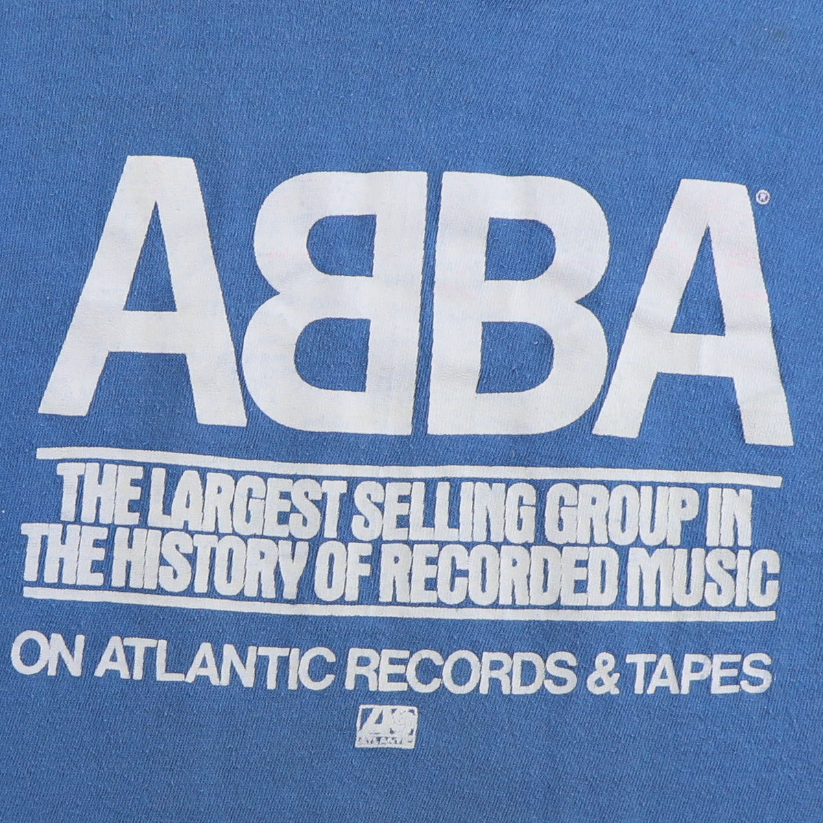 1979 Abba Atlantic Records Promo Shirt