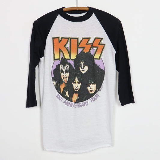 1982 Kiss 10th Anniversary Tour Jersey Shirt