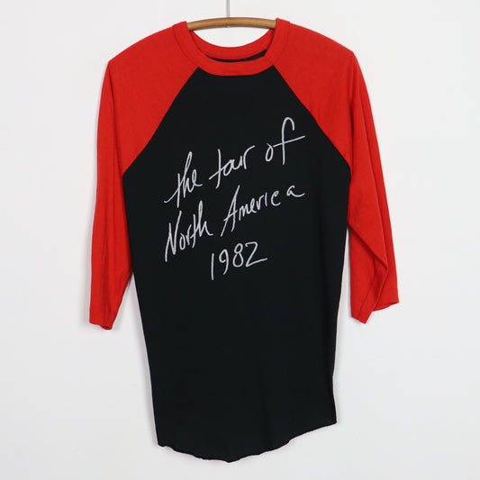 1982 Billy Squire Emotions In Motion North America Tour Jersey Shirt