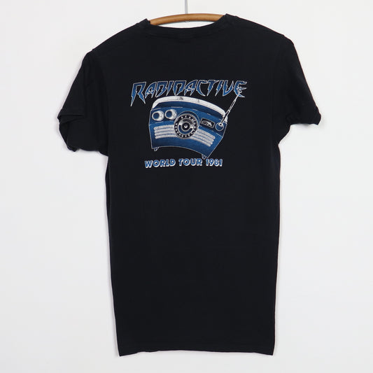 1981 Pat Travers Radioactive World Tour Shirt