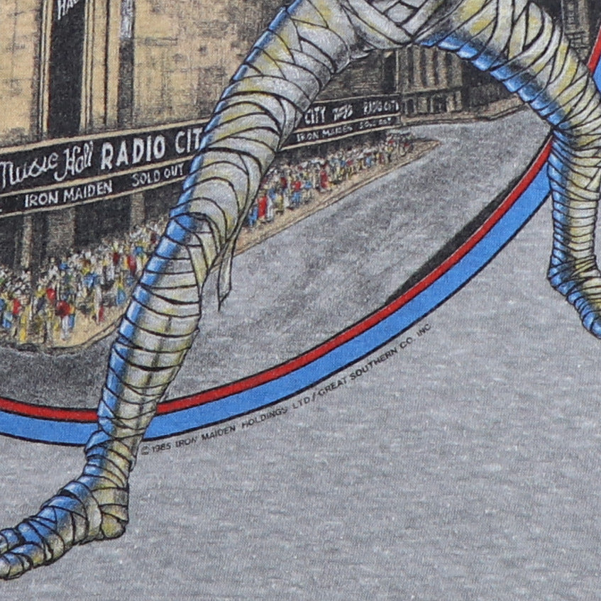 1983 Iron Maiden Eddie Luvs Noo Yawk Tour Jersey Shirt